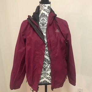 NorthFace Hooded Windbreaker